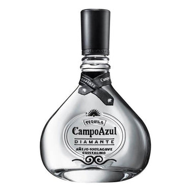 Tequila Campo Azul Cristalino Añejo 750 Ml